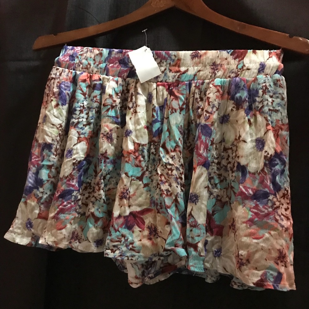Floral shorts